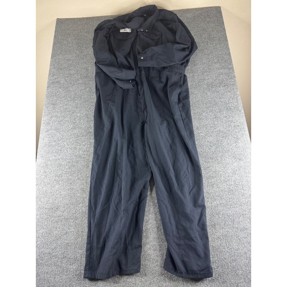 Bulwark FR Navy Flame Resistant Coveralls Nomex IIIA Size 60 LN CAT 1 CNB6NV6